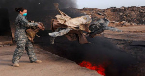 Burn pit